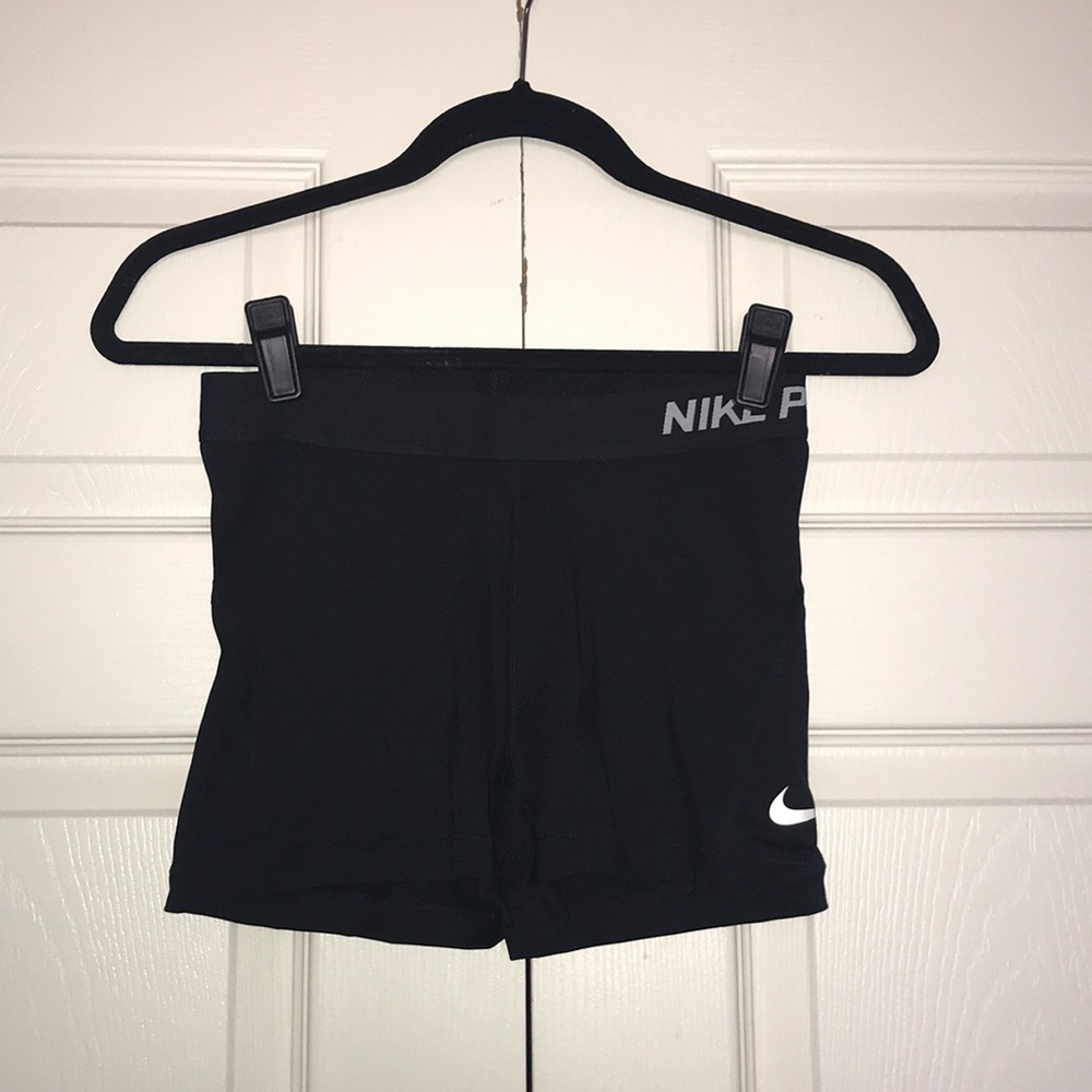 Nike Pro black shorts